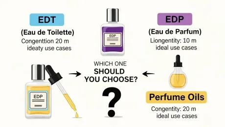 EDT vs EDP vs Perfume Oils Which One Should You Choose